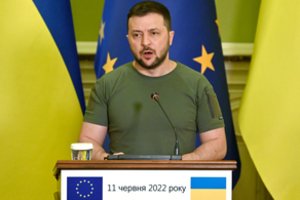 V. Zelenskis kreipėsi į Glastonberio muzikos festivalio dalyvius, ragindamas siekti taikos