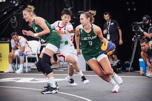 Nesulaikomos merginos: Lietuvos trijulių krepšinio rinktinė – pasaulio čempionato ketvirtfinalyje