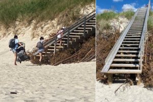 Poilsiautojai sutrikę: patekimas prie jūros – tarsi per kliūčių ruožą