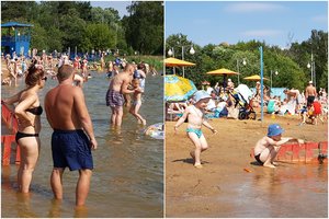 Vaizdelis prie ežero net nupurtė – susirinko daiktus ir bėgo iš vandens