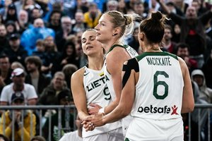 Lietuvos moterų trijulė pasaulio čempionate buvo arti medalių – pralaimėjusi lemiamus mačus liko ketvirta