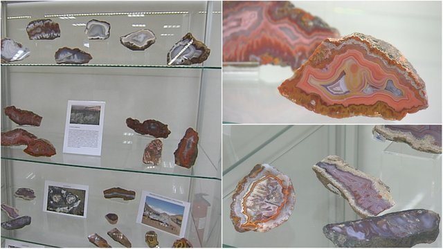 Pasigrožėkite jūreivio dovana muziejui: iš viso pasaulio surinkti mineralai savo grožį slepia viduje