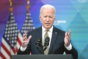 J. Bidenas: G-7 sieks surinkti 600 mlrd. JAV dolerių pasaulinės infrastruktūros programoms