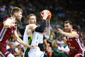 Lietuvos rinktinės revanšas – už pažeminimą Rygoje Latvijos rinktinę be gailesčio sudaužė Šiauliuose