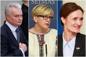  G. Nausėda, I. Šimonytė ir V. Čmilytė-Nielsen sutarė „dėl pagrindinių principų“ kalbantis su EK dėl Kaliningrado tranzito