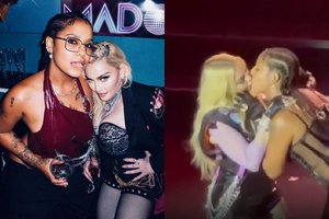 Seksualus Madonnos ir reperės Tokischos bučinys daugelio akyse virto fiasko: „Tai – šlykštu“