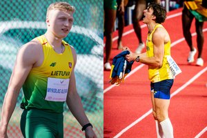 Lietuvos čempionu tapęs M. Alekna užsienyje sulaukė neeilinio palyginimo