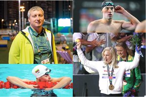 Po fantastiško R. Meilutytės sugrįžimo – svarbus Lietuvos plaukimo rinktinės trenerio prašymas sirgaliams
