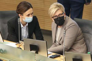 Apsauga I. Šimonytę ir V. Čmilytę-Nielsen nuo šiol lydės ne visur: Seimas pritarė, kad jų apsaugos lygis būtų sumažintas