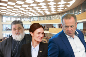 A. Skardžiaus komentaras pribloškė visą Seimo salę: šį kartą įžeidimai skriejo į konservatoriaus pusę