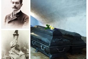 Trakų Vokės įsimylėjėlių grafų Tiškevičių sarkofagai – vėl šeimos kriptoje, vienas šalia kito