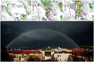 Sinoptikai apie permainingą trečiadienį: kaitrą keis šniokščiančios liūtys su perkūnija – klius didesnei šalies daliai