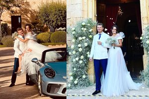 Maljorkoje susituokė F1 žvaigždė Nico Hulkenbergas ir dizainerė Eglė Ruškytė