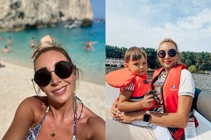 Saulės vonias dievinanti Gerda Žemaitė labiausiai mėgsta degintis nuosavame kateryje