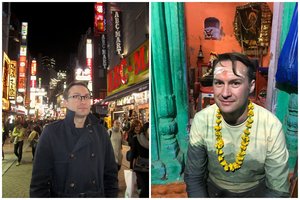 Operos solistas Edgaras Montvidas su džiaugsmu prižiūri savo sodybą Prancūzijoje