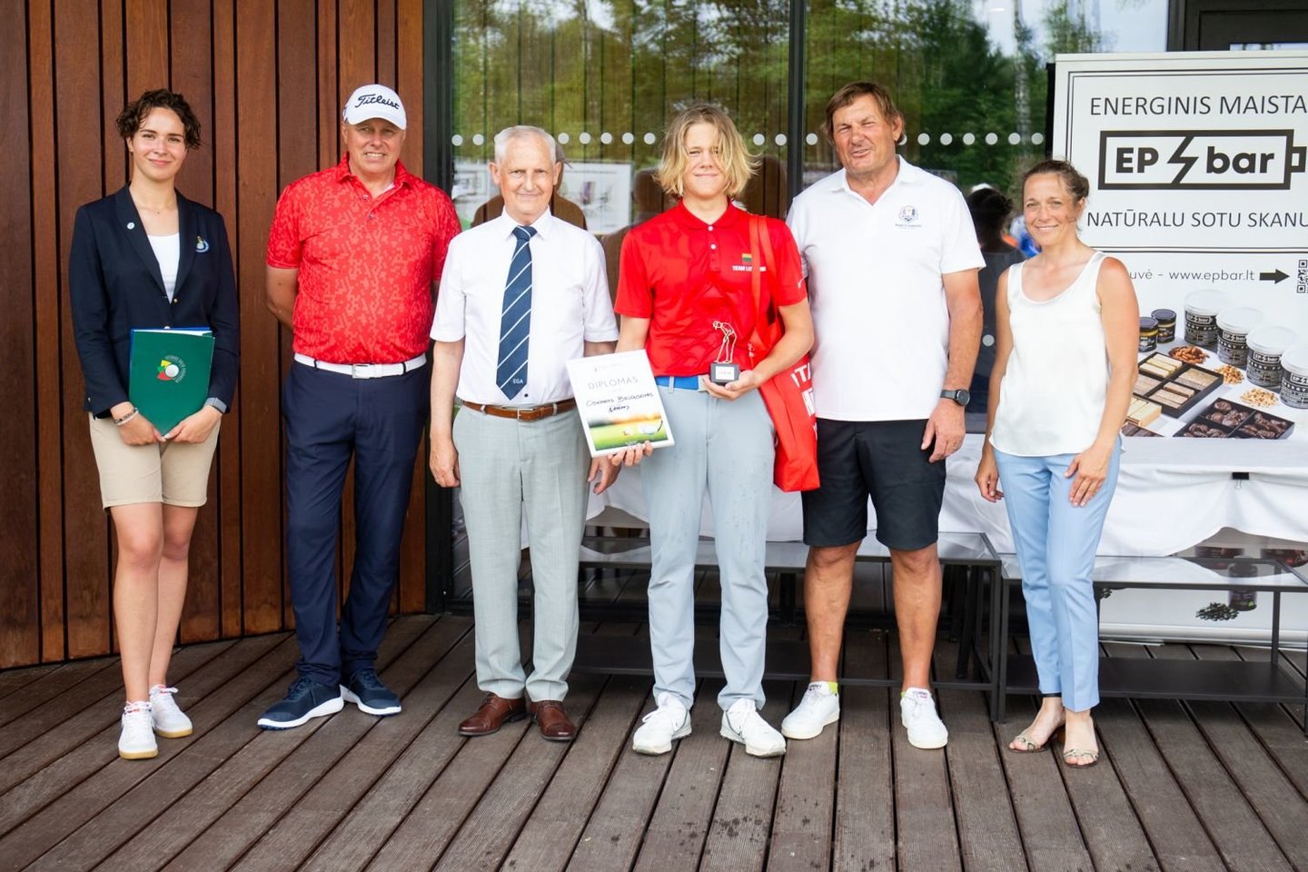  Atvirajame Lietuvos jaunimo golfo čempionate triumfavo O. Belousovas ir R. Pauliukonytė<br> S. Čirbos nuotr.