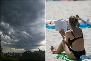 Sinoptikai: naujos savaitės pradžioje išsilaikys labai šilti orai, tačiau netrukus – pokyčiai