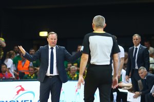 Arbitrus aprėkęs K. Maksvytis po dvikovos paaiškino, kodėl pratrūko emocijomis