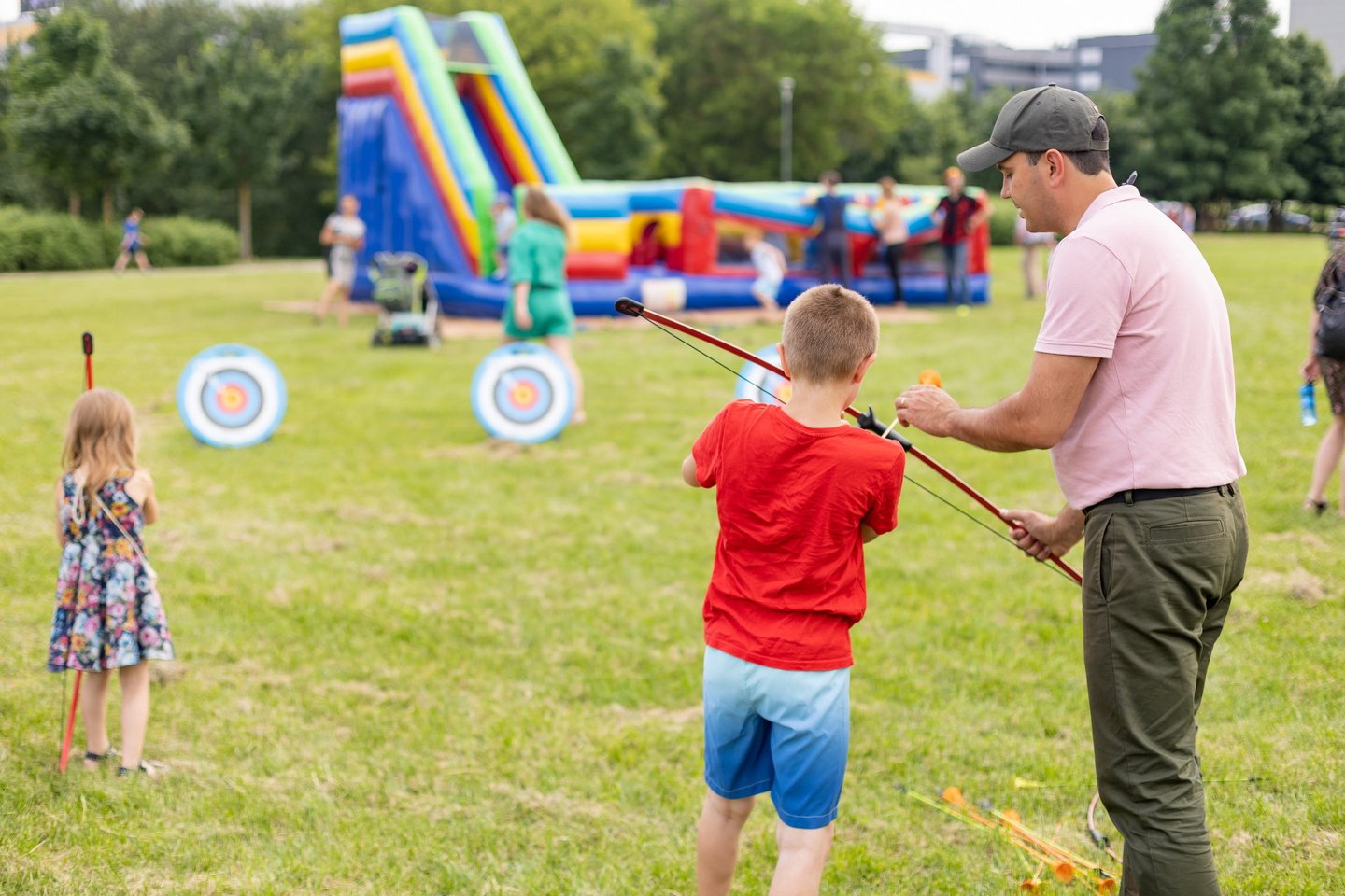 Globėjams skirtame piknike Ozo parke veiklos netrūko.<br> Pranešimo siuntėjų nuotr.