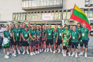 Lietuvos makabiečiai pasiruošę vykti į Pasaulinę Makabiadą Izraelyje