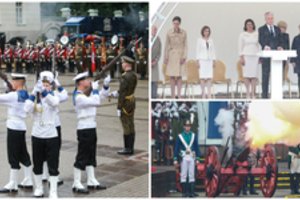 Pakeltos valstybės ir istorinės vėliavos: šiandien Lietuvai ir vėl reikalinga Karaliaus Mindaugo drąsa!