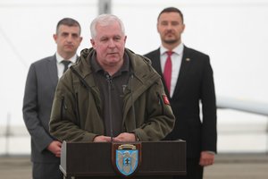 A. Anušauskas atsakė, kada „Bayraktaras“ pasieks Ukrainą ir bus panaudotas kovai su okupantais