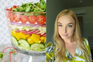 Gaivios sluoksniuotos salotos pagal Liucijos receptą: nustebinkite ir namiškius, ir svečius