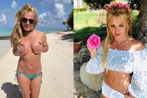 Į medaus mėnesį išsiruošusi B. Spears netvėrė džiaugsmu: rodė nuogą kūną ir pasakojo apie numestus kilogramus