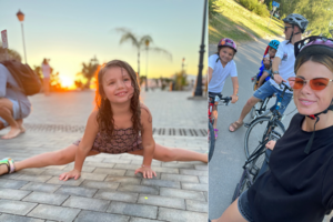 Maratone kartu su vaikais dalyvausianti L. Mazalienė išdavė, kas motyvuoja atžalas