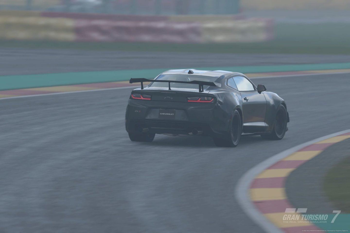    „Gran Turismo 7“ galima išbandyti ir galingiausius automobilius.<br> Žaidimo ekrano nuotr.