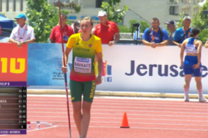 Europos jaunių lengvosios atletikos čempionate bronzos medalį nuskynė O. Navikaitė