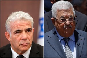 Pirmą kartą per daugelį metų telefonu kalbėjosi Izraelio premjeras ir palestiniečių prezidentas