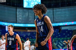 Serbus sutriuškinę amerikiečiai pasaulio čempionato pusfinalyje susitiks su Lietuvos 17-mečiais