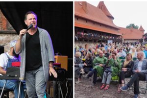 „Kaunas Jazz“ žvaigždė K. Ellingas balsu išsklaidė lietų ir žvarbą