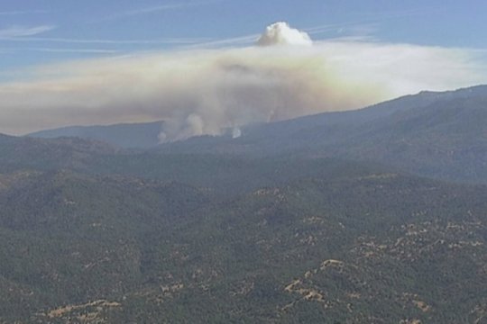 Kalifornijos nacionaliniame parke kilo didžiulis gaisras: beveik 1600 žmonių priversti evakuotis