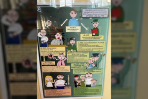 Plakatas Rusijoje: jei mokysies – tapsi alkoholiku, tavo ateitis tik kariuomenėje