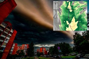 Sinoptikai įspėja pasiruošti audringai dienai: šalį plaus lietus, vėjas sustiprės iki pavojingo