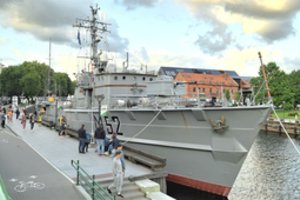 Lietuvos karo laivą pavertė eksponatu