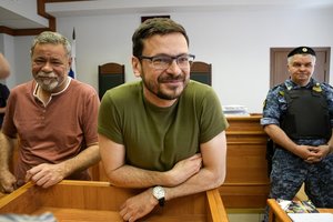 Advokatas: Rusija iškėlė baudžiamąją bylą opozicijos aktyvistui I. Jašinui