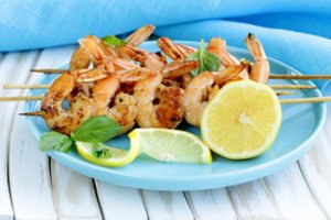 Grilyje keptos krevetės įtiks net išrankiausiems