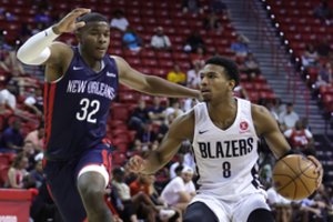 Niūrus startas: „Pelicans“ naujokui NBA Vasaros lygoje trūko kryžminiai kelio raiščiai
