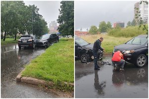  Keturių automobilių avariją Vilniuje sukėlęs girtas vairuotojas yra teisėjas