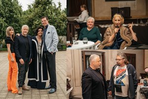 Gedimino Juodeikos jubiliejuje – seniai matyti žinomi žmonės