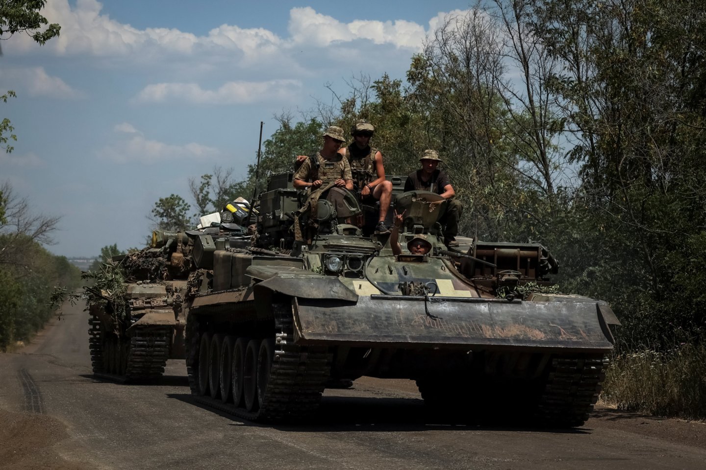 Karas Ukrainoje, Donecko sritis.<br>Reuters/Scanpix nuotr.