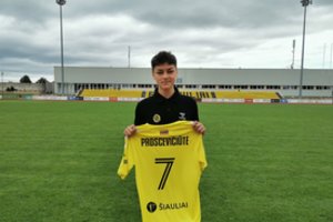 Viena rezultatyviausių A lygos žaidėjų M. Proscevičiūtė grįžta į Šiaulius