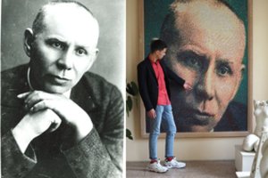 Tragiško likimo skulptorius J. Zikaras sulaukė originalaus įamžinimo: prireikė 430 darbo valandų