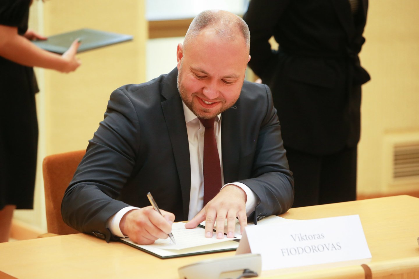  Partijos pasirašė naują susitarimą dėl gynybos: sieks išlaikyti finansavimą.<br> R.Danisevičiaus nuotr.