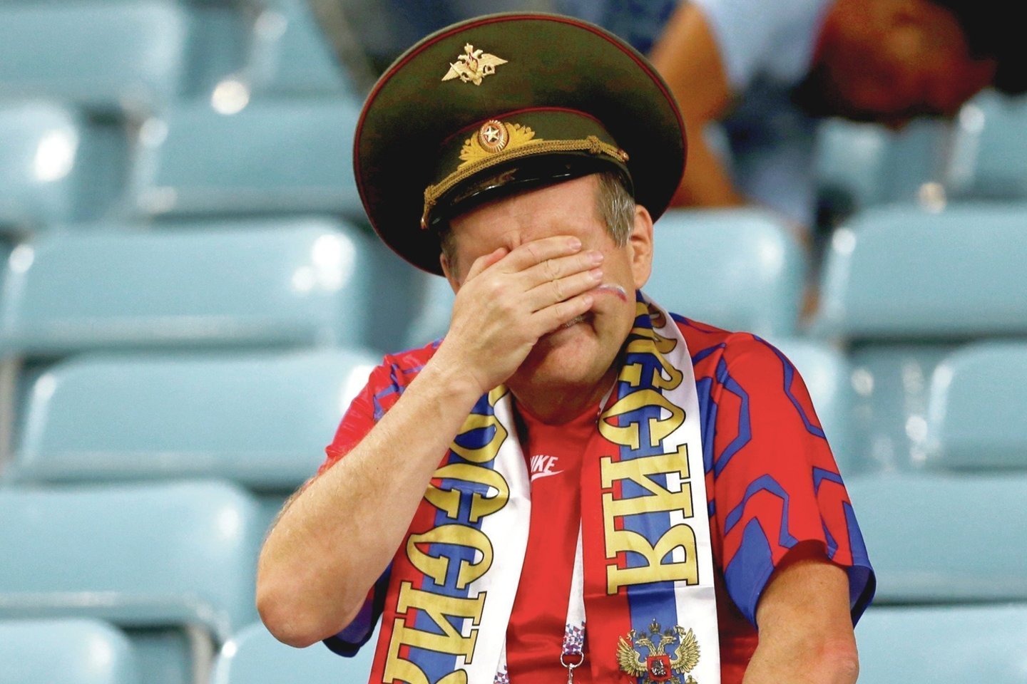 Rusijos futbolo ir toliau nebus tarptautinėje arenoje.<br>Reuters/Scanpix nuotr.