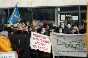 Palangoje reabilituojami Ukrainos kariškiai ir policijos pareigūnai