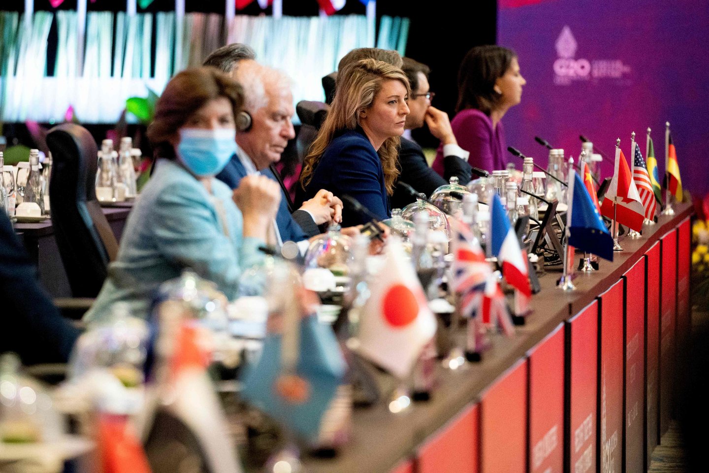 G-20 finansų ministrų susitikimas baigsis be bendro pareiškimo.<br>AFP/Scanpix nuotr.